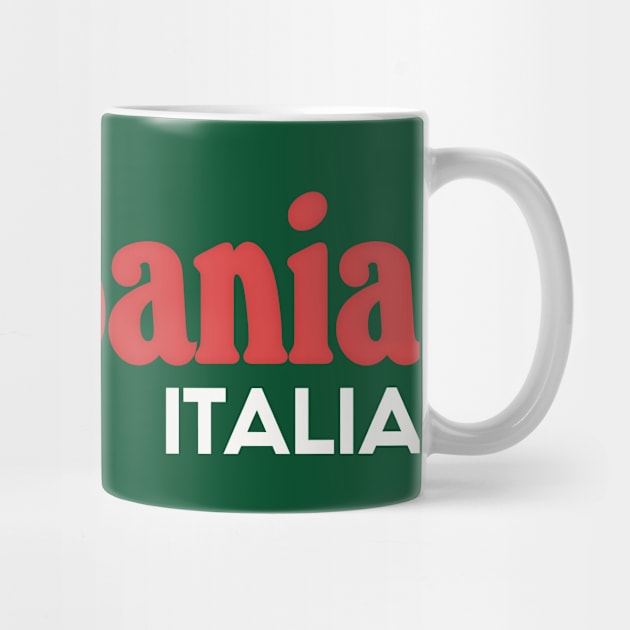 Campania // Italia Typography Region Design by DankFutura